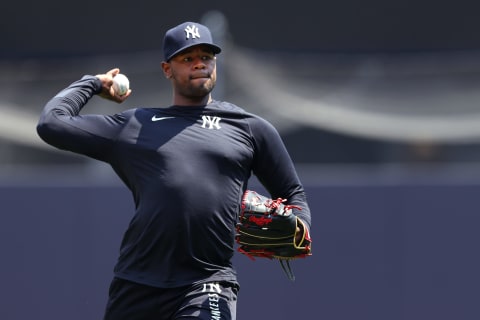 NEW YORK, NY – JUNE 19: Pitcher Luis Severino #40 of the New York Yankees (Photo by Rich Schultz/Getty Images)