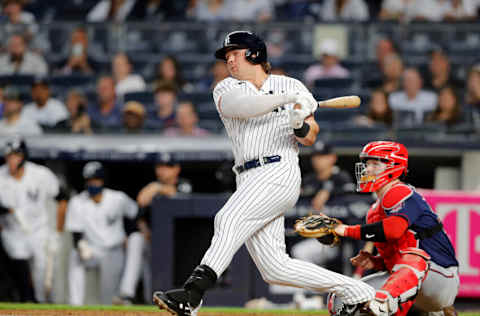 NEW YORK, NEW YORK - AUGUST 19: Luke Voit #59 of the New York Yankees (Photo by Jim McIsaac/Getty Images)