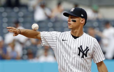 Andrew Velazquez #71 of the New York Yankees (Photo by Jim McIsaac/Getty Images)