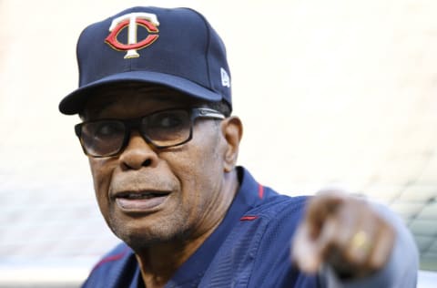 MINNEAPOLIS, MINNESOTA - OCTOBER 07: MLB Hall of Famer Rod Carew looks on prior to game three of the American League Division Series between the New York Yankees and the Minnesota Twins at Target Field on October 07, 2019 in Minneapolis, Minnesota. (Photo by Hannah Foslien/Getty Images)