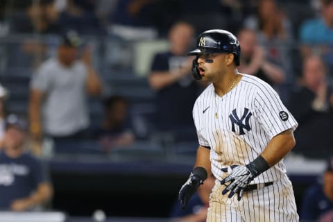 Rougned Odor #12 of the New York Yankees (Photo by Rich Schultz/Getty Images)