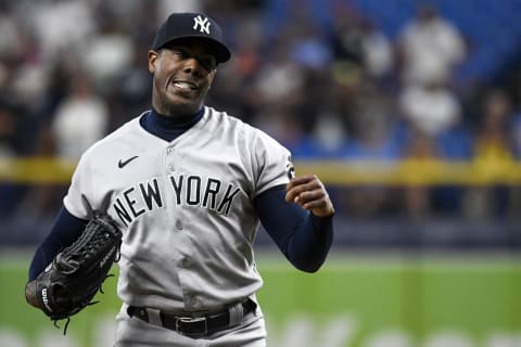 Aroldis Chapman #54 of the New York Yankees (Photo by Douglas P. DeFelice/Getty Images)