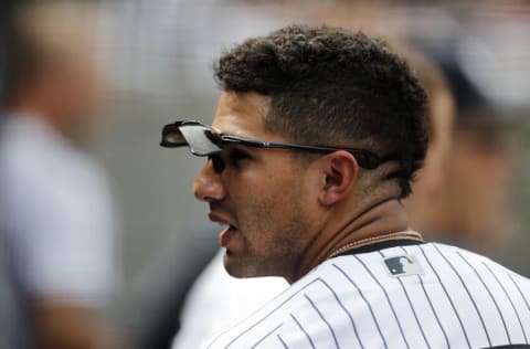 NEW YORK, NEW YORK - AUGUST 07: Gleyber Torres #25 of the New York Yankees in action against the Seattle Mariners at Yankee Stadium on August 07, 2021 in New York City. The Yankees defeated the Mariners 5-4. (Photo by Jim McIsaac/Getty Images)