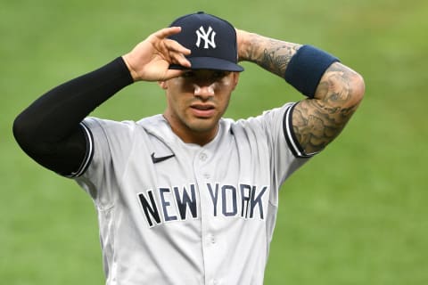 Gleyber Torres #25 of the New York Yankees (Photo by Mitchell Layton/Getty Images)