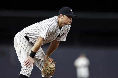 DJ LeMahieu #26 of the New York Yankees (Photo by Adam Hunger/Getty Images)