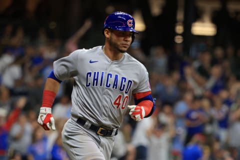 Willson Contreras #40 of the Chicago Cubs (Photo by Justin Casterline/Getty Images)