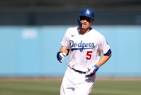 Corey Seager #5 of the Los Angeles Dodgers (Photo by Sean M. Haffey/Getty Images)