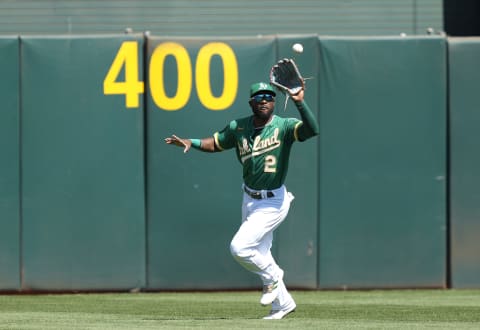 Starling Marte #2 of the Oakland Athletics (Photo by Thearon W. Henderson/Getty Images)