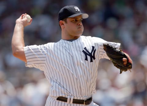 Yankee pitcher Jaret Wright (Photo by Chris Trotman/Getty Images)