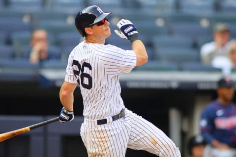 DJ LeMahieu #26 of the New York Yankees (Photo by Mike Stobe/Getty Images)