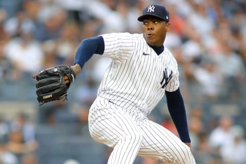 Aroldis Chapman #54 of the New York Yankees (Photo by Mike Stobe/Getty Images)