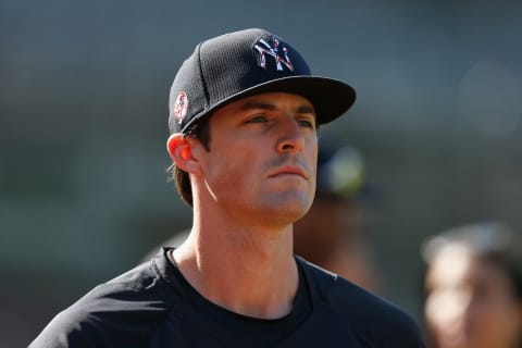 Clay Holmes #35 of the New York Yankees (Photo by Lachlan Cunningham/Getty Images)