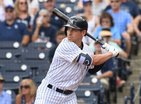 Jacoby Ellsbury #22 of the New York Yankees (Photo by Mark Cunningham/MLB Photos via Getty Images)