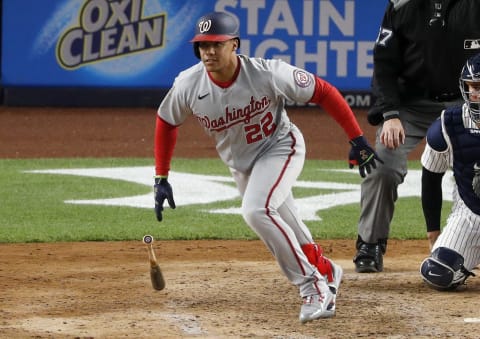 Juan Soto #22 of the Washington Nationals (Photo by Jim McIsaac/Getty Images)