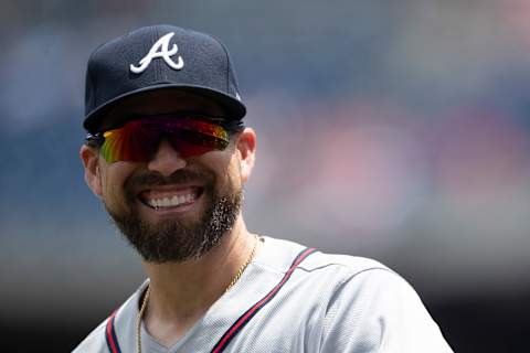 Ender Inciarte #11 of the Atlanta Braves (Photo by Mitchell Leff/Getty Images)