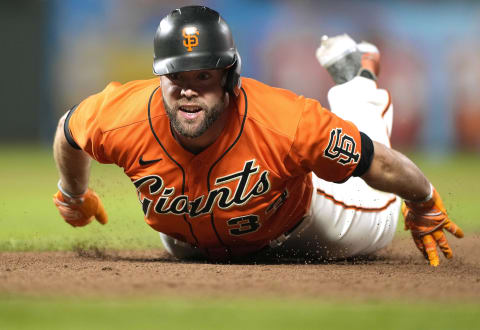 Darin Ruf #33 of the San Francisco Giants (Photo by Thearon W. Henderson/Getty Images)