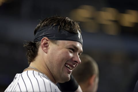 Luke Voit #59 of the New York Yankees (Photo by Adam Hunger/Getty Images)