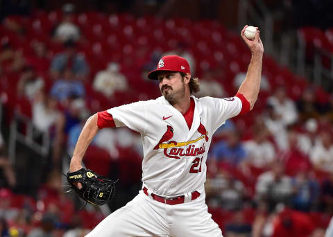 Andrew Miller #21 of the St. Louis Cardinals (Photo by Jeff Curry/Getty Images)