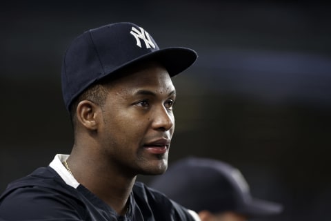 Miguel Andujar #41 of the New York Yankees (Photo by Adam Hunger/Getty Images)