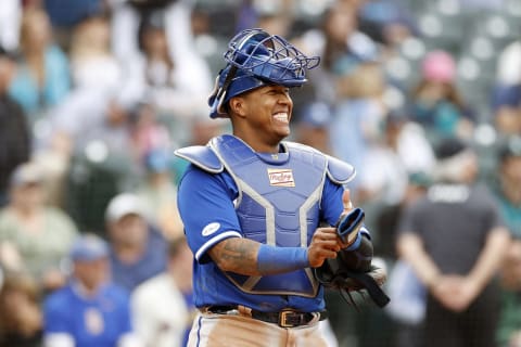 Salvador Perez #13 of the Kansas City Royals (Photo by Steph Chambers/Getty Images)