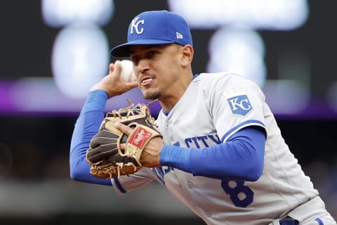 Nicky Lopez #8 of the Kansas City Royals (Photo by Steph Chambers/Getty Images)