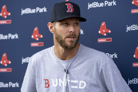 Chris Sale #41 of the Boston Red Sox (Photo by Maddie Malhotra/Boston Red Sox/Getty Images)