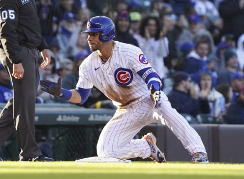 Willson Contreras #40 of the Chicago Cubs (Photo by Nuccio DiNuzzo/Getty Images)