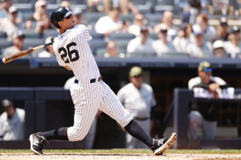 DJ LeMahieu #26 of the New York Yankees (Photo by Sarah Stier/Getty Images)