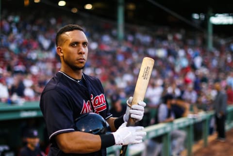 Michael Brantley #23 of the Cleveland Indians (Photo by Adam Glanzman/Getty Images)