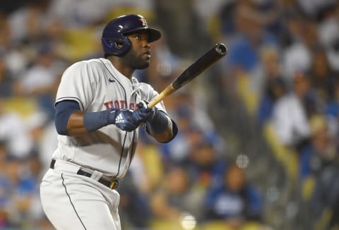 Yordan Alvarez #44 of the Houston Astros (Photo by Jayne Kamin-Oncea/Getty Images)