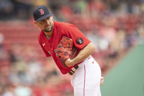 Nathan Eovaldi #17 of the Boston Red Sox (Photo by Maddie Malhotra/Boston Red Sox/Getty Images)