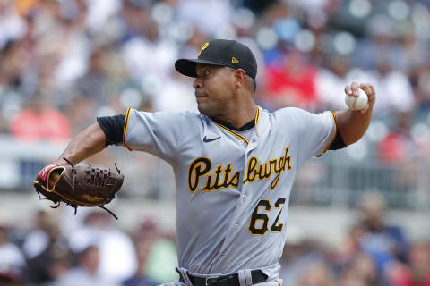 Jose Quintana #62 of the Pittsburgh Pirates (Photo by Todd Kirkland/Getty Images)