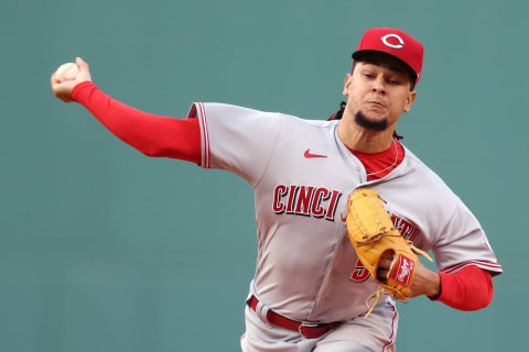 Starting pitcher Luis Castillo #58 of the Cincinnati Reds (Photo by Maddie Meyer/Getty Images)