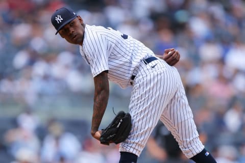 Miguel Castro #30 of the New York Yankees (Photo by Mike Stobe/Getty Images)