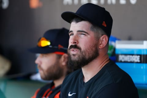 Carlos Rodon #16 of the San Francisco Giants (Photo by Lachlan Cunningham/Getty Images)