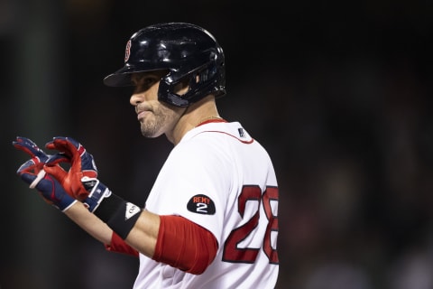 J.D. Martinez #28 of the Boston Red Sox (Photo by Billie Weiss/Boston Red Sox/Getty Images)