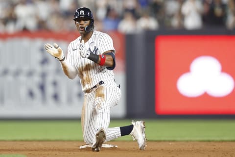 Miguel Andujar #41 of the New York Yankees (Photo by Sarah Stier/Getty Images)