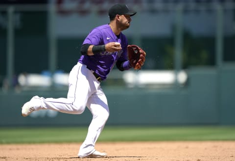 Jose Iglesias #11 of the Colorado Rockies (Photo by Thearon W. Henderson/Getty Images)