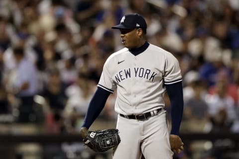 Aroldis Chapman #54 of the New York Yankees (Photo by Adam Hunger/Getty Images)