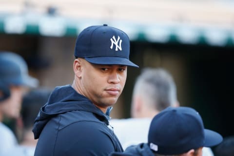 Frankie Montas #47 of the New York Yankees (Photo by Lachlan Cunningham/Getty Images)