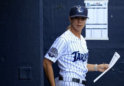 Tampa Tarpons Manager Rachel Balkovec (Photo by Mike Ehrmann/Getty Images)