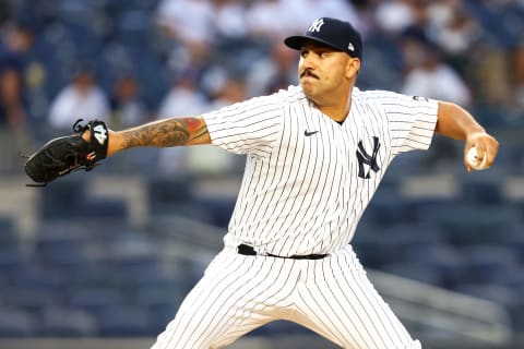 Nestor Cortes Jr. #65 of the New York Yankees (Photo by Mike Stobe/Getty Images)