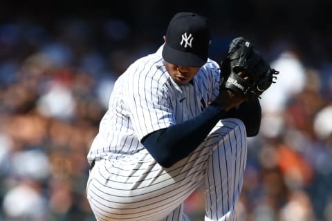 Aroldis Chapman #54 of the New York Yankees (Photo by Rich Schultz/Getty Images)