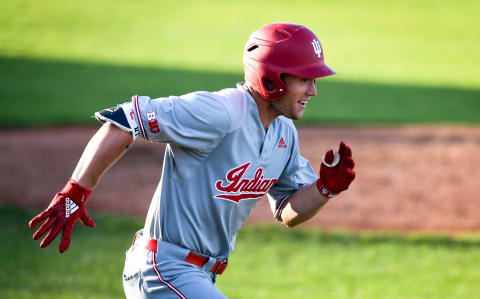 Indiana University’s Elijah Dunham (21)