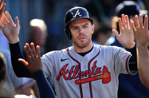 Atlanta Braves first baseman Freddie Freeman (5) Mandatory Credit: Jayne Kamin-Oncea-USA TODAY Sports