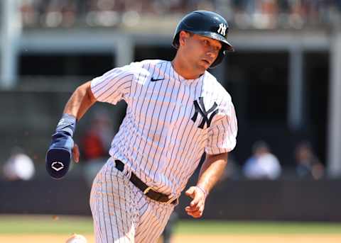 New York Yankees infielder Isiah Kiner-Falefa (12) Mandatory Credit: Kim Klement-USA TODAY Sports