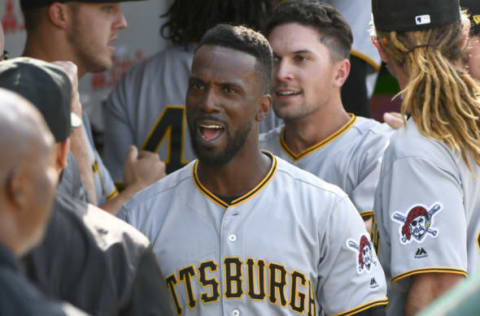 Pirates Outfielder Andrew McCutchen Matt Marton-USA TODAY Sports