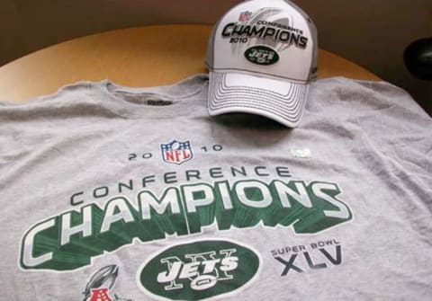 The shirts New York Jets fans would have worn if their team made it to the Super Bowl.