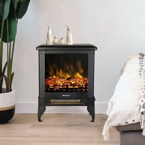 TURBRO Suburbs TS17 Compact Electric Fireplace Stove