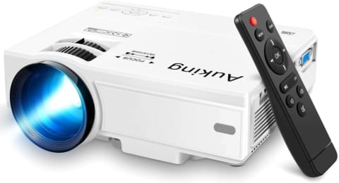 AuKing Portable Projector 